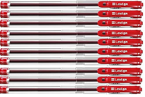 LEXI BALL PEN RED (1X10)