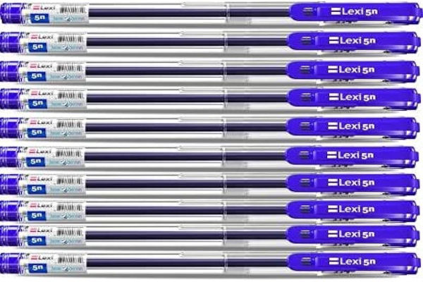 LEXI  BALL PEN BLUE (1X10)