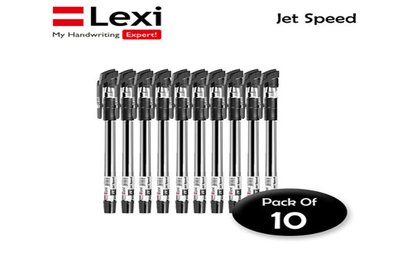 LEXI BALL PEN BLACK (1X10)