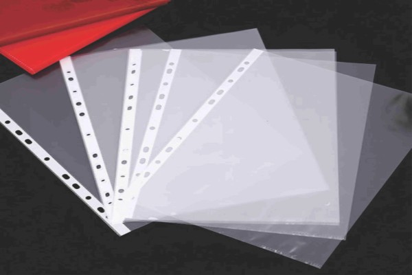 Transparent file cover