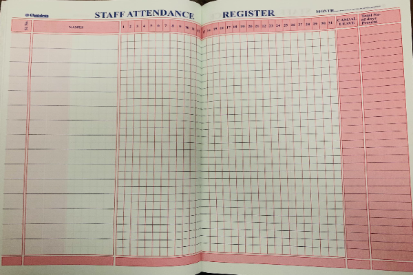 Attendance Register