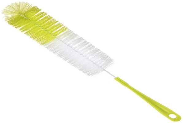 Water bottle cleaning brush