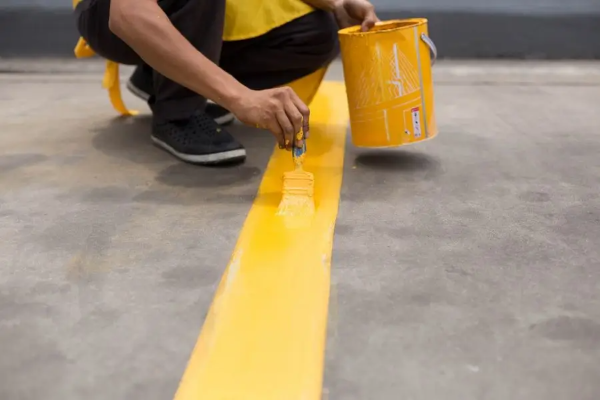 Floor paint Yellow